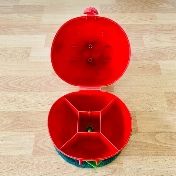 🍓1980s STRAWBERRY SHORTCAKE Big Berry Carry Case Kenner Doll Storage - Picture 4 of 4